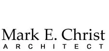 A logo of mark e. Chandler architects
